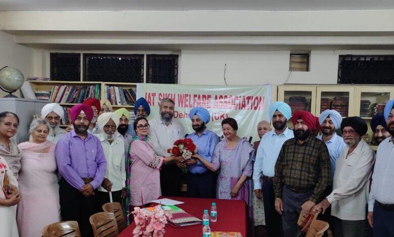 जट सिक्ख एसोसिएशन के नए अध्यक्ष बने ढिल्लों जट सिक्ख एसोसिएशन के नए अध्यक्ष बने ढिल्लों
