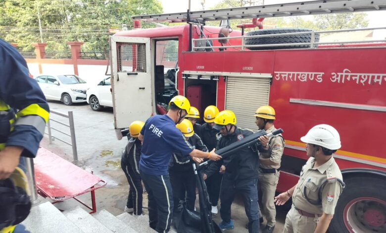 मॉक अभ्यास : उत्तराखंड में आया 5.8 रियेक्टर स्केल का भूकंप