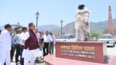 जल्द ही उत्तराखंड का पंचम धाम सैन्य धाम प्रदेश की जनता को किया जाएगा समर्पित : गणेश जोशी