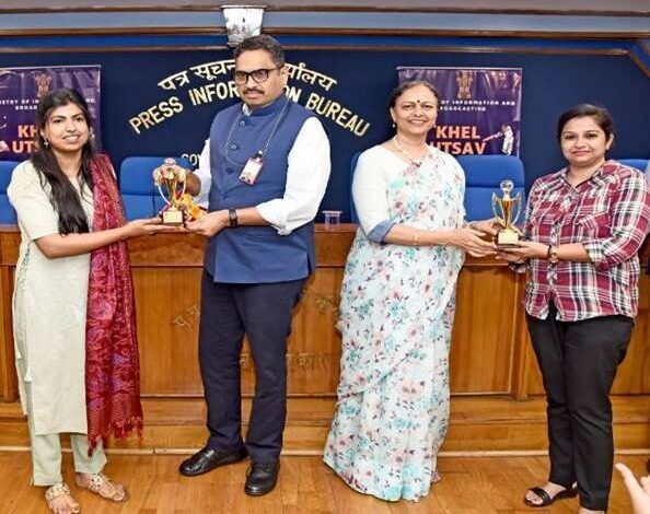 सूचना एवं प्रसारण मंत्रालय ने किया “खेल उत्सव 2024” का आयोजन सूचना एवं प्रसारण मंत्रालय ने किया “खेल उत्सव 2024” का आयोजन