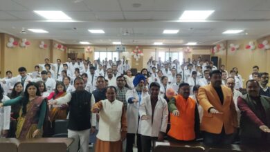 मेडिकल कॉलेज में व्हाइट कोर्ट सेरेमनी का आयोजन