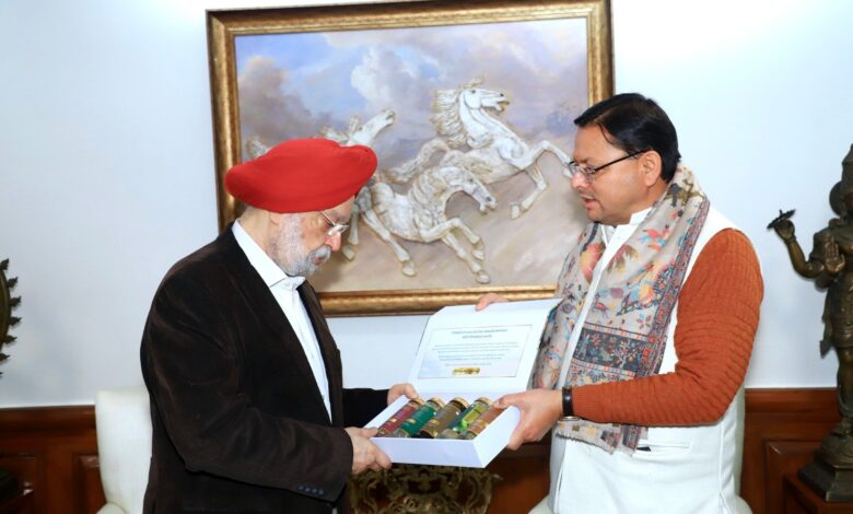 केंद्रीय मंत्री को किया राष्ट्रीय खेलों के लिए आमंत्रित केंद्रीय मंत्री को किया राष्ट्रीय खेलों के लिए आमंत्रित