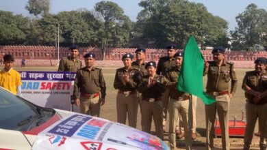 एसएसपी ने किया 35 वें सड़क सुरक्षा माह का विधिवत शुभारम्भ