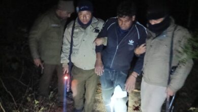 गौकशी की घटना में शामिल अभियुक्त पुलिस मुठभेड़ में हुआ घायल