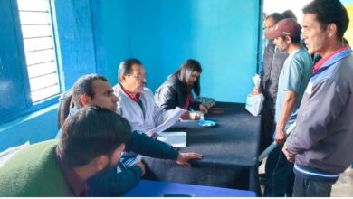 जनता के द्वार कार्यक्रम के तहत ग्राम चौपाल कार्यक्रम आयोजित