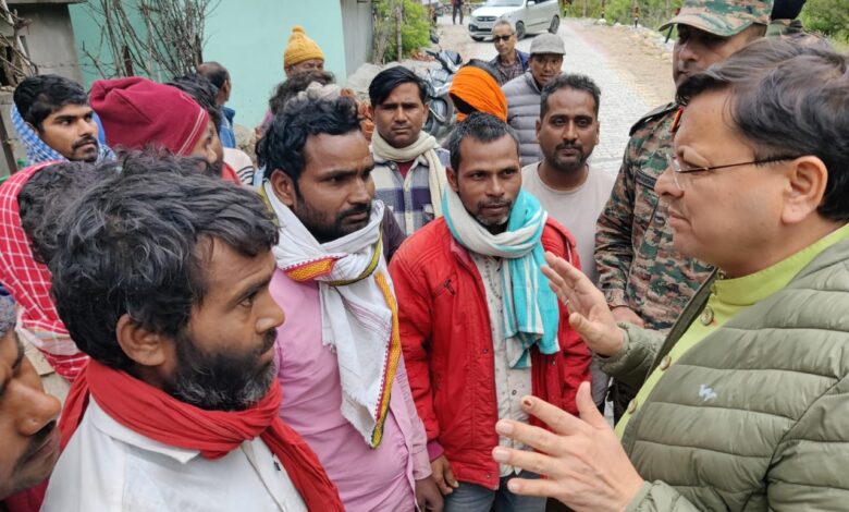 धराली आपदा: मुख्यमंत्री पुष्कर सिंह धामी ने किया दौरा, राहत कार्यों में तेजी के दिए निर्देश