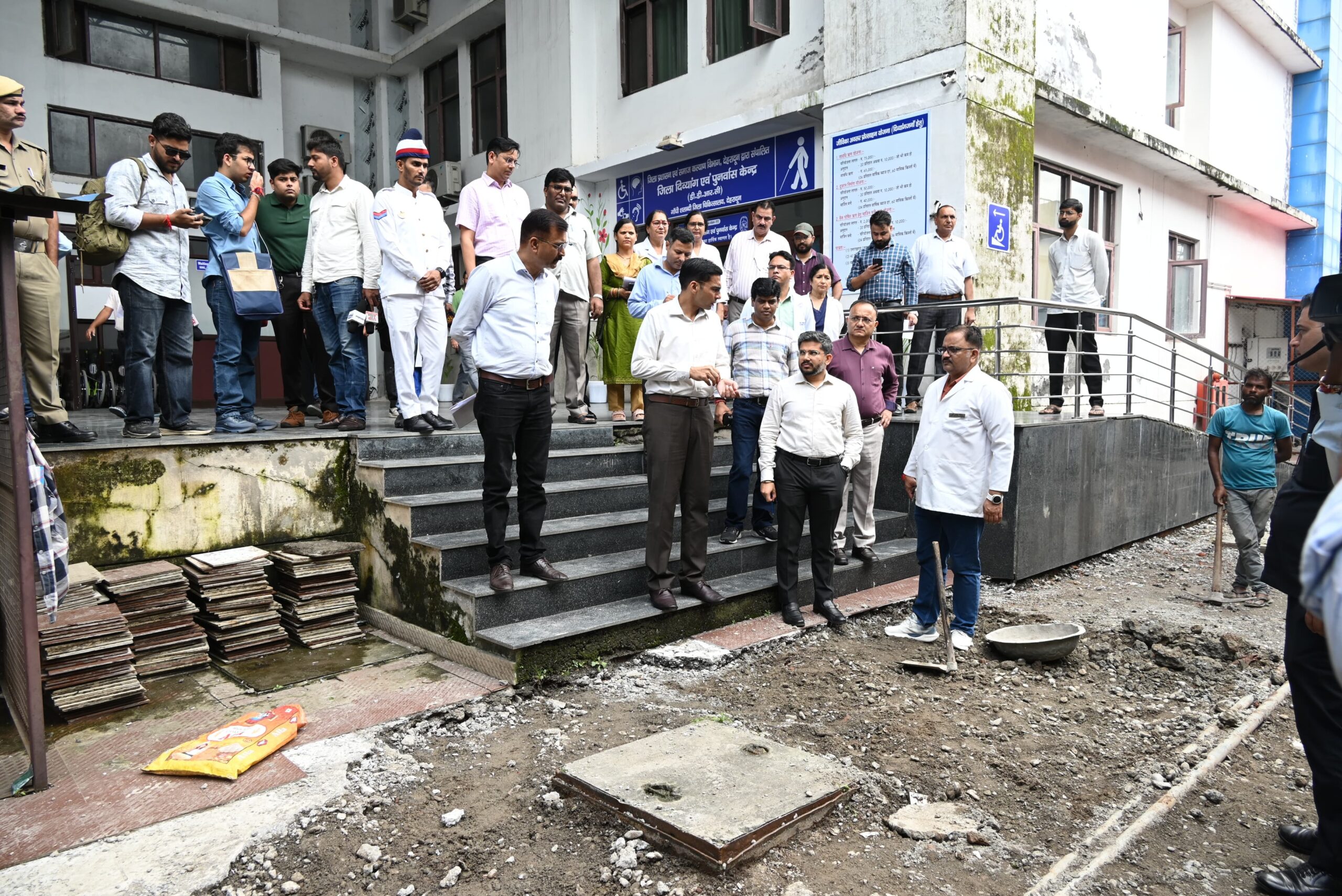 राज्य का पहला आधुनिक दिव्यांग पुनर्वास अपने जिला चिकित्सालय के गांधी शताब्दी में स्थापित