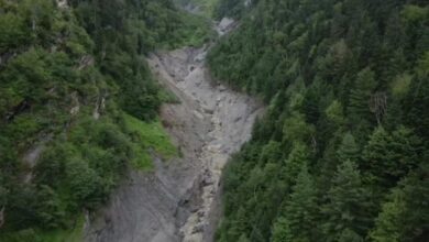 दुर्गम हर्षिल-धराली आपदा क्षेत्रों में SDRF का ड्रोन निरीक्षण