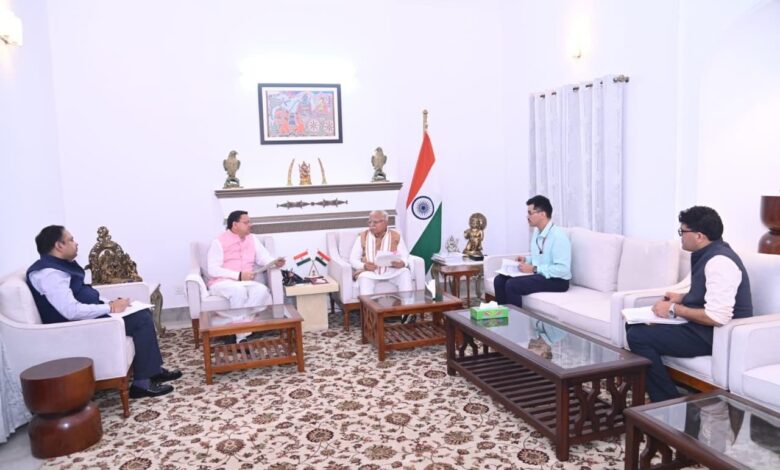 कुंभ 2027 व विकास योजनाओं को लेकर सीएम धामी की केंद्रीय विद्युत मंत्री से मुलाकात