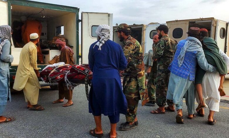 पूर्वी अफ़गानिस्तान में 6.0 तीव्रता का भूकंप, 800 से ज़्यादा की मौत, राहत कार्य जारी पूर्वी अफ़गानिस्तान में 6.0 तीव्रता का भूकंप, 800 से ज़्यादा की मौत, राहत कार्य जारी