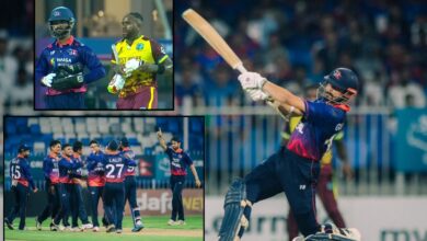 वेस्टइंडीज को झटका, नेपाल ने T20I सीरीज के पहले मुकाबले में दी मात