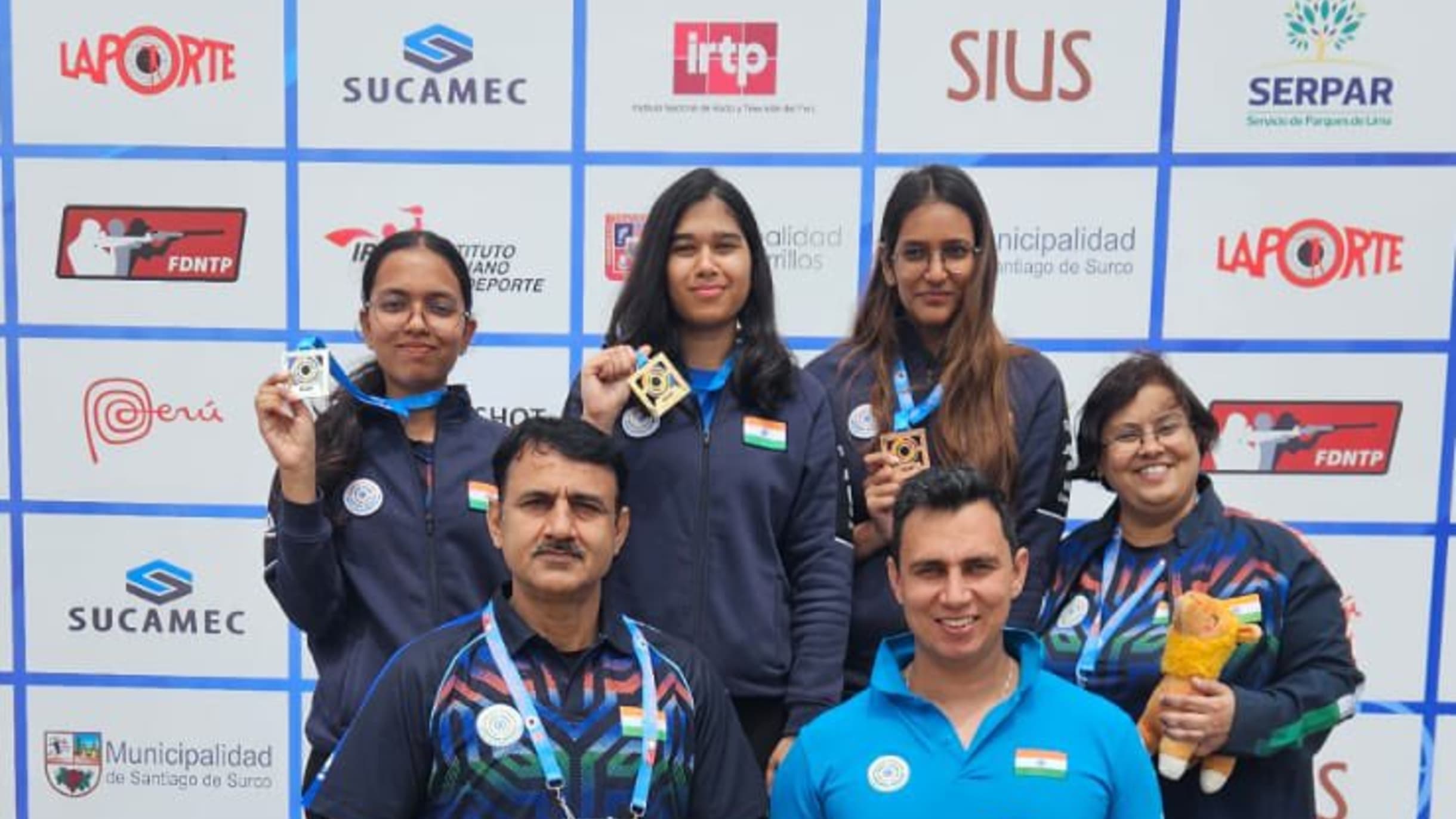 जूनियर वर्ल्ड कप: भारत का दबदबा, 50 मीटर राइफल प्रोन में जीते 5 पदक