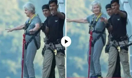 सोशल मीडिया पर छाईं 82 वर्षीय दादी! ऋषिकेश में 83 मीटर की बंजी जंप कर दिखाया कि उम्र सिर्फ एक नंबर है सोशल मीडिया पर छाईं 82 वर्षीय दादी! ऋषिकेश में 83 मीटर की बंजी जंप कर दिखाया कि उम्र सिर्फ एक नंबर है
