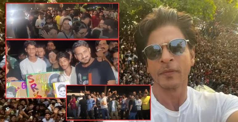 शाहरुख खान हुए 60 साल के, मन्नत के बाहर उमड़ा फैंस का जनसैलाब – पुलिस ने लगाई पाबंदियां शाहरुख खान हुए 60 साल के, मन्नत के बाहर उमड़ा फैंस का जनसैलाब – पुलिस ने लगाई पाबंदियां
