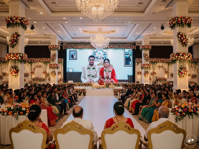 “हम सुनाई दे रहे हैं?” — इंडिगो की फ्लाइट रद्दीकरण की वजह से दूल्हा-दुल्हन को अपनी रिसेप्शन ऑनलाइन करनी पड़ी, 600 मेहमान हुब्बली में मौजूद थे