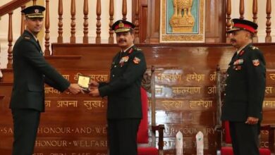 फील्ड से फ़ौजी ऑफिसर तक: IMA Special List-38 के 56 कैडेट्स ने पिपिंग सेरेमनी में पाया नया सफर फील्ड से फ़ौजी ऑफिसर तक: IMA Special List-38 के 56 कैडेट्स ने पिपिंग सेरेमनी में पाया नया सफर