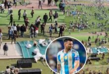 मेसी की झलक के बाद कोलकाता स्टेडियम में हंगामा, सुरक्षा कारणों से कार्यक्रम बीच में खत्म