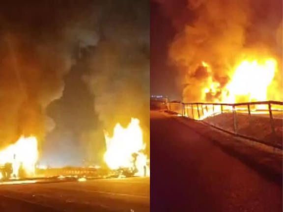 कर्नाटक में खौफनाक सड़क हादसा: बेंगलुरु-गोवा बस की लॉरी से टक्कर, 17 लोगों की मौत