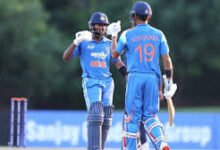 हेनिल पटेल की पंजा जैसी पकड़, भारत ने अमेरिका को रौंदा; WPL में यूपी वारियर्स की शानदार वापसी