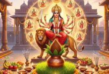 भक्ति और आस्था का संगम: चैत्र नवरात्रि का शुभारंभ, पहले दिन मां शैलपुत्री की पूजा