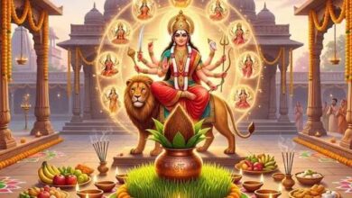 भक्ति और आस्था का संगम: चैत्र नवरात्रि का शुभारंभ, पहले दिन मां शैलपुत्री की पूजा