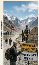लिपुलेख दर्रे पर फिर बढ़ा तनाव: कैलाश मानसरोवर यात्रा को लेकर नेपाल का विरोध, क्या फिर गहराएगा भारत-नेपाल सीमा विवाद?