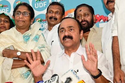 केरल में कांग्रेस की वापसी, वी.डी. सतीशन आज मुख्यमंत्री पद की लेंगे शपथ